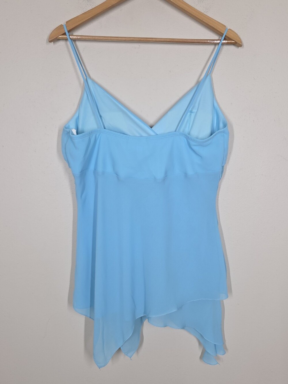 Vtg Y2K Fashion Bug Light Blue Babydoll Cami Top Fairy Mermaid Coquette Pastel - Picture 6 of 9